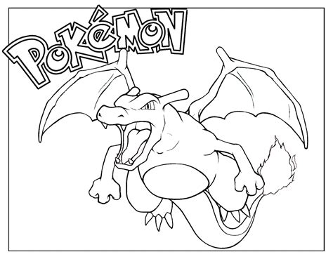 charizard coloring page|Charizard Coloring pages. Print for free